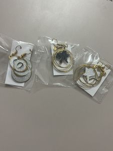 Sparkly Star &amp; Swirl Earrings Set