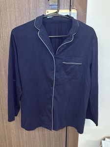 Classic Navy Pyjama Top