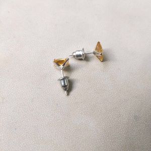 925 pure silver studs earrings 1 pair for unisex