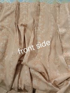 synthetic satin curtain for window