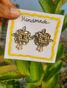 Handmade Kundan Earrings