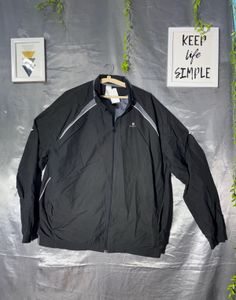 Men's Black Track Jacket