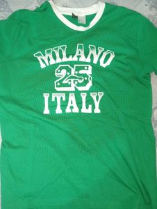 Green Milano Italy H&amp;M T-Shirt