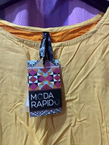 Double Layer Kurta With Tag