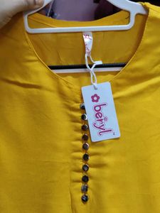 Vibrant Yellow Kurta