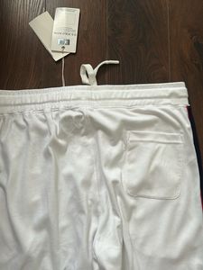 USPA White Track Pants L XL