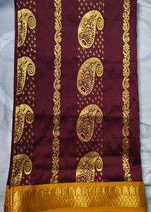 Combo of 2 Festive Sarees (Pink Designer &amp; Wine Go
