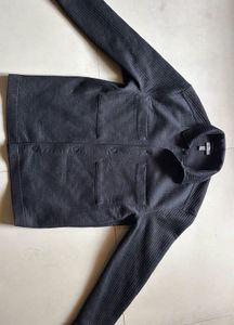 H&M Black Men's Ribbed Jacket