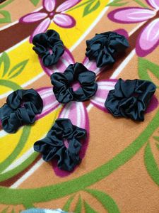 Pack Of 6 Scrunchies Brand New