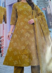 Stylish Printed Kurta Set with Dupatta