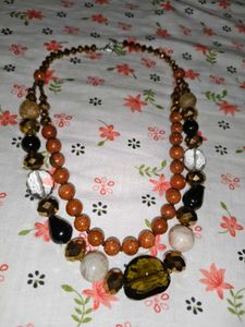 Multi-Strand Beaded Necklace