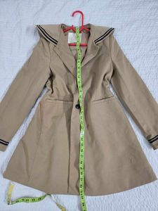 Stylish Khaki Trench Coat bust 36
