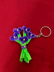 Cute Ice Cream Cone Keychain