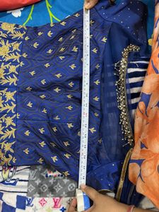 Blue Anarkali