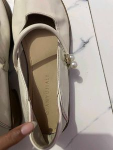 korean imported Chic Pearl Mary Jane Flats