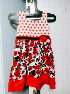 Floral & Polka Dot Dress...