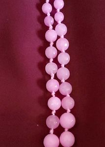 Pink Beaded Necklace