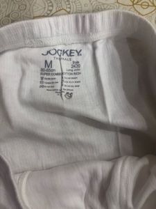 Men's White Thermal Leggings