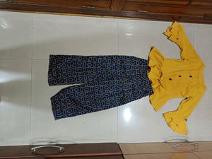 Palazzo Suit For Girl (6-8 Yr)