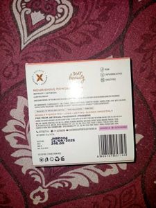 just herbs peach powder blush