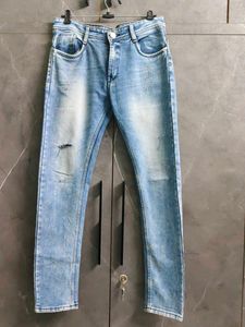Light Wash Distressed Jeans