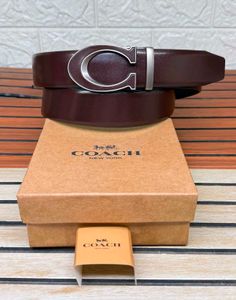COACH IMPORTED GRIP AUTO LOCK PREMIUM BELT FOR MEN