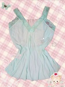 coquette, vintage Lace Trim Camisole🎀