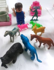 24pic Children mini zoo set