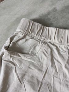 boys Beige Casual Shorts