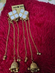 Bohemian Mirror kashmiri Jhumka