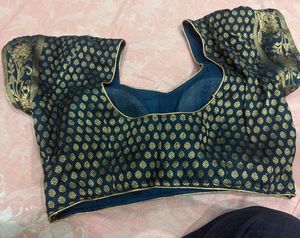 Pink Silk Saree with Golden Zigzag