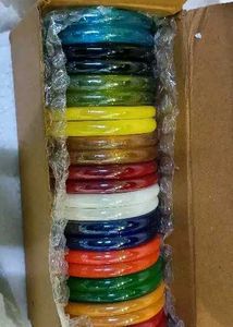 Vibrant 24 Pcs Bangle Set - 12 Colors