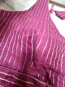 Striped Saree Blouse