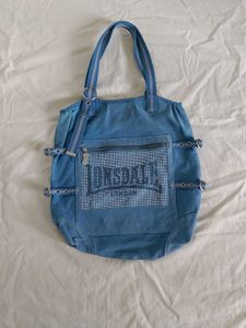 denim vintage shoulder bag