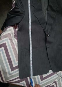 Men's Charcoal Grey Formal Blazer | Size 42 (L)