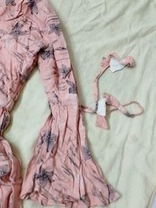 Long Peach Dress