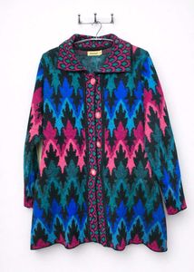 Colorful Patterned Coat