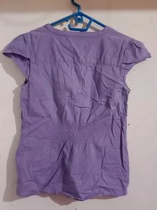 Lavender Sleeveless Top