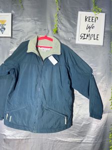 COLUMBIA Men's Blue Zip-Up Jacket