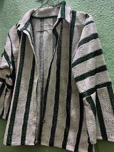 Striped Button-Up Shirt