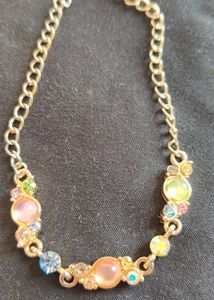 Archies Gold Plated Multicolour AD Bracelet