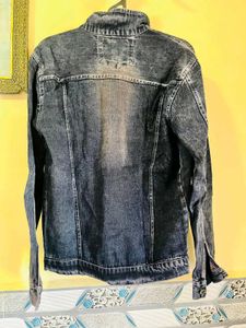 Distressed Denim Jacket