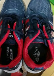 Blue &amp; Red Sports Shoes