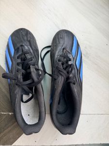 Men's Black &amp; Blue Soccer Cleats
