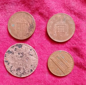 4 Foreign Rare Coins