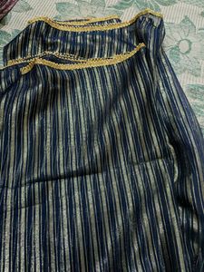 Dark Blue Lehanga Choli
