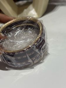 Elegant Maroon Bangles Set
