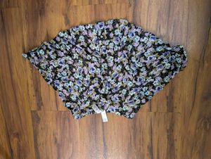 Floral Mini Skirt