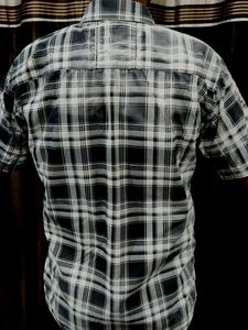 Men Regular Fit Checkered Spread Collar Casual Shi