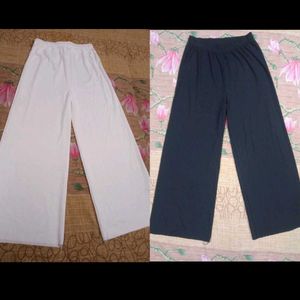 Comfortable Palazzo Pants (Set of 2)